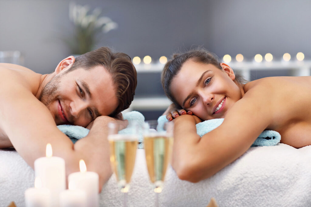 Happy Couple Enjoying Luxury Travel