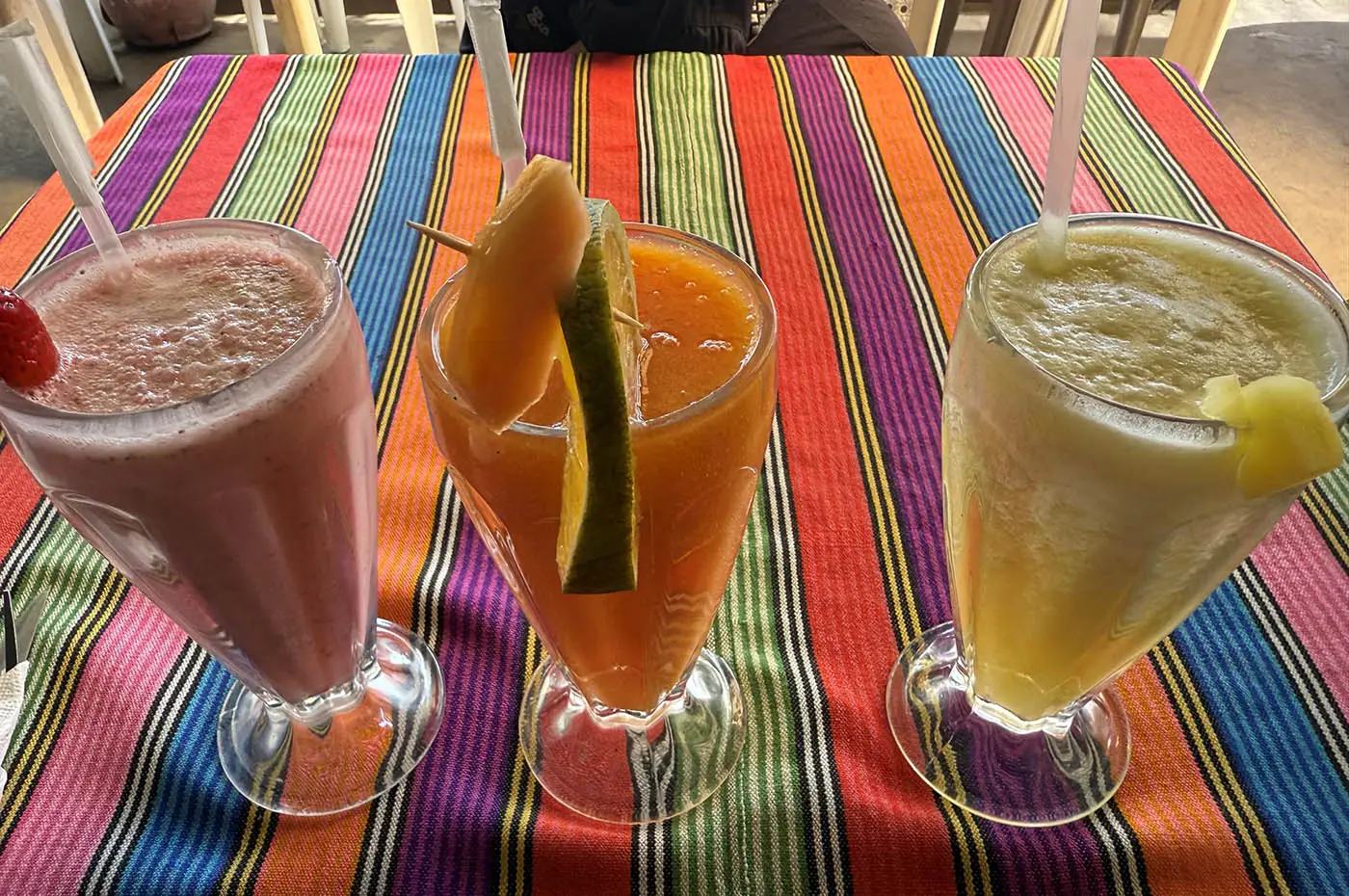 Drinks in Antigua
