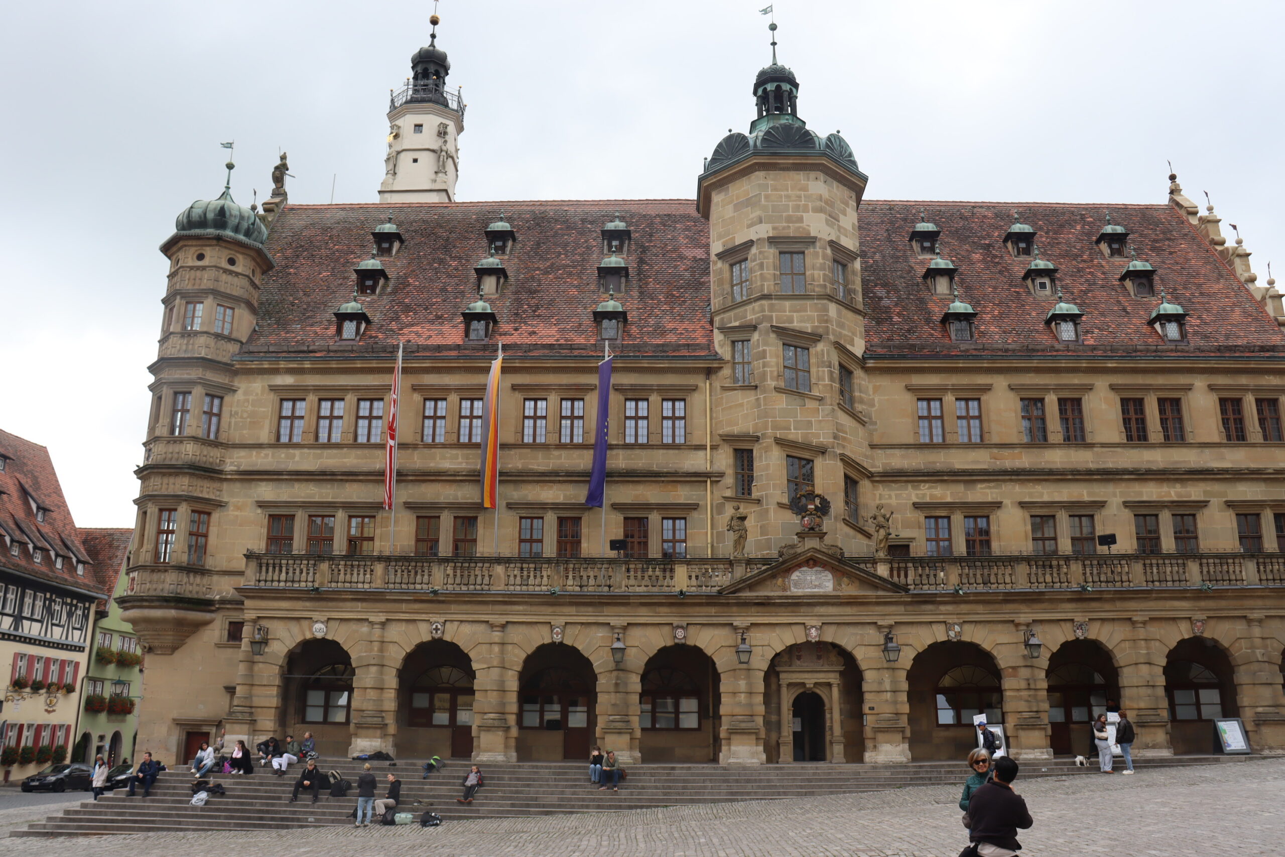 The historic Town Hall 